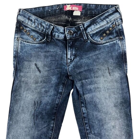 Pre-owned H&M Women Blue Jeans Slim Fit Stretch Cotton Skinny Denim US 26 Turkey - Picture 4 of 14